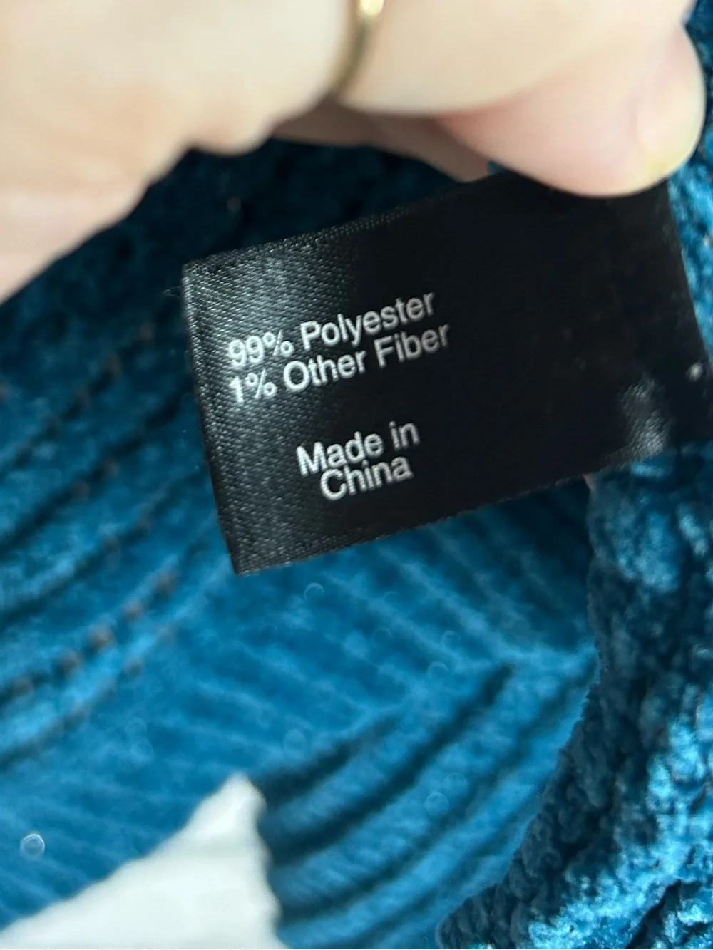 Lane Bryant Open Knit Chenille Cardigan Teal Blue Sparkle 22/24 Plus Size